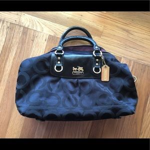 Coach black purse
